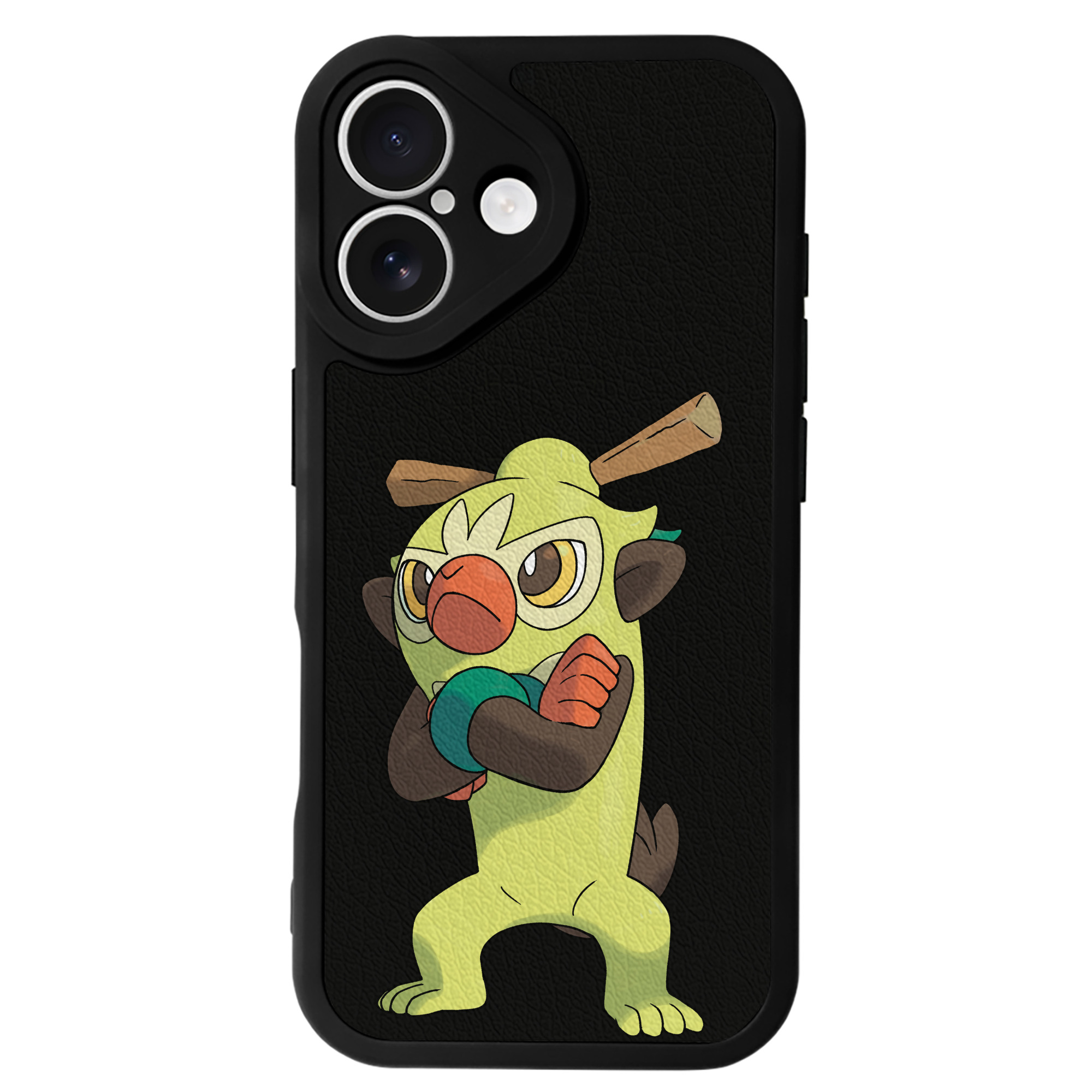 （画像用） ポケットモンスター Pokémon 【iPhone 16シリーズ対応】シリコンスマホケース（レザー調） 材質：シリコン